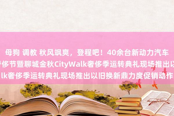 母狗 调教 秋风飒爽，登程吧！40余台新动力汽车将辞世外“淘”原乡村奢侈节暨聊城金秋CityWalk奢侈季运转典礼现场推出以旧换新鼎力度促销动作