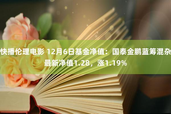 快播伦理电影 12月6日基金净值：国泰金鹏蓝筹混杂最新净值1.28，涨1.19%